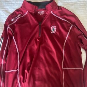 Columbia XL 1/4 zip pullover Stanford University